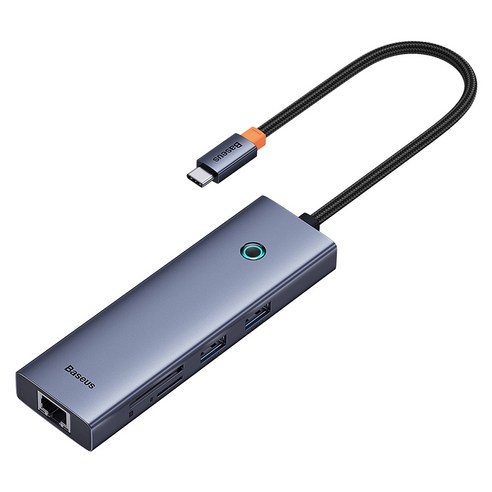 베이스어스 7in1 C타입 PD 100W HDMI 4K 스마트 미러링 원터치스크린 멀티허브 BS-OH112 리뷰 c타입허브