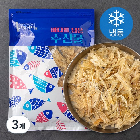 사랑해어 명엽채 (냉동), 300g, 3개