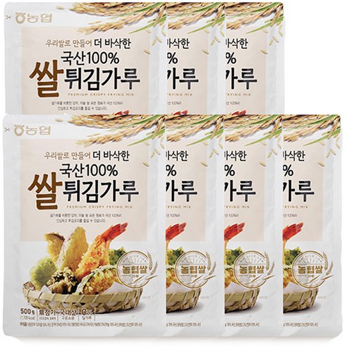 농협 쌀부침가루, 7개, 500g