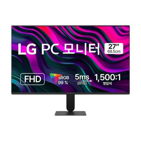 LG전자 FHD PC 모니터 방문설치, 68.5cm, 27U411A