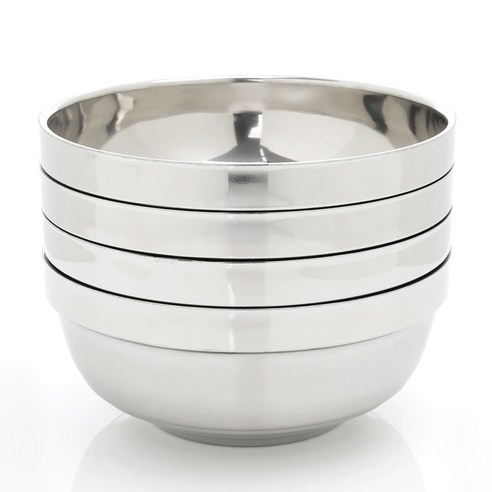 현대적이고 다재다능하며 실속적인 시샘의 깊은 이중 냉면기와 비빔밥 그릇