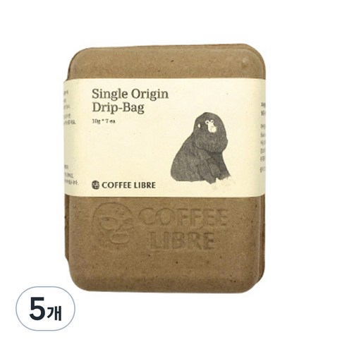 커피리브레 싱글 오리진 온두라스 드립백커피, 10g, 7개입, 5개
