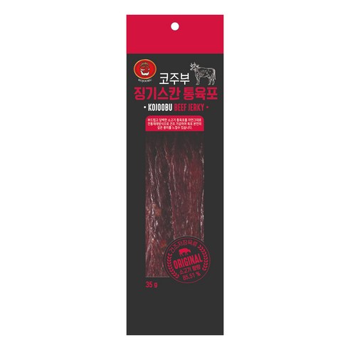 코주부 징기스칸 통육포, 35g, 1개