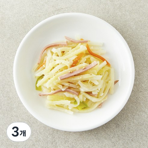 킨더가든 우리아이 감자채볶음, 80g, 3개