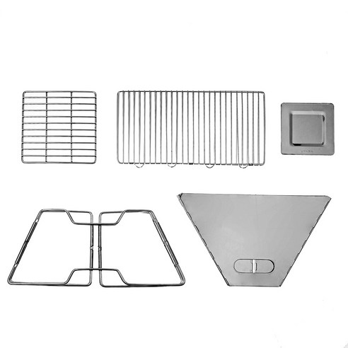코멧 아웃도어 접이식 화로대 심플형, 1개