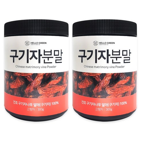 헬로우그린 구기자 분말, 300g, 1개