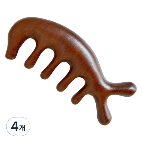 도이뮤 두피 괄사 마사지기 15, 4개