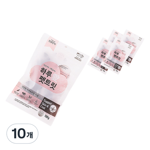 하루애 강아지 펫트릿 영양제, 피부/피모, 10개