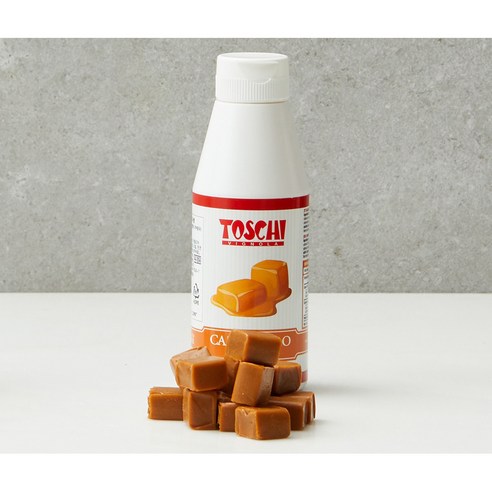 토스키 카라멜 소스로 달콤한 행복을 더하세요