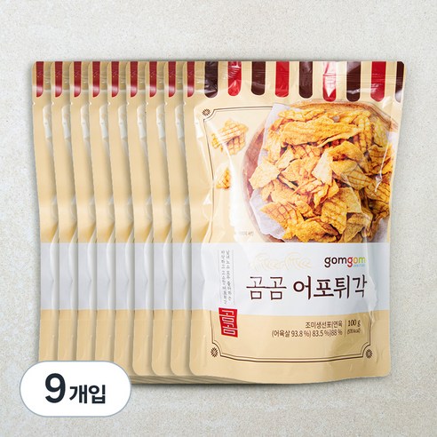 곰곰 어포튀각, 100g, 9개입