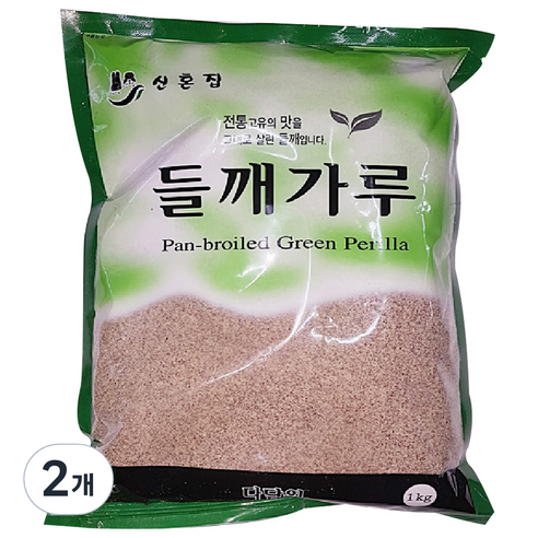 해가원 들깨가루 탕용, 2개, 1kg
