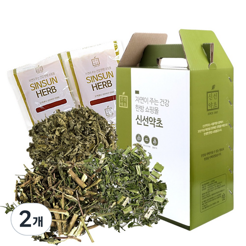 신선약초 국산 구절초약쑥익모초즙 62포, 110ml, 2개