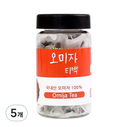 내몸에약초 오미자차, 1g, 20개입, 5개