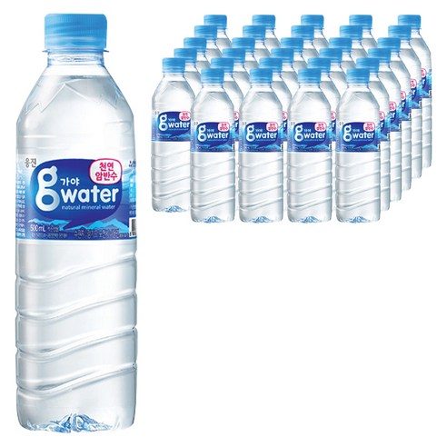 웅진 가야워터 생수, 500ml