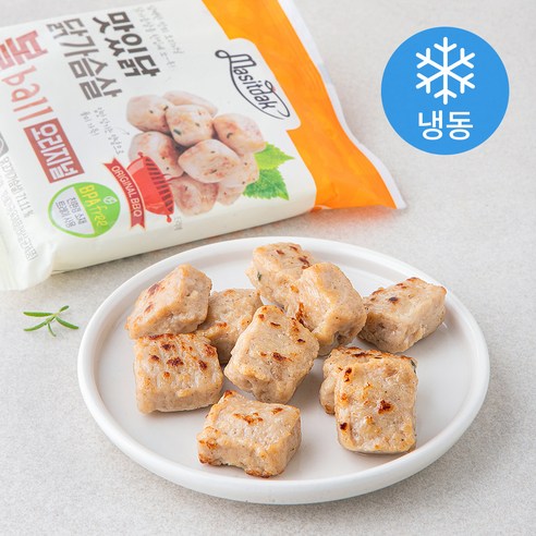 맛있닭 닭가슴살 볼 오리지널 (냉동), 100g, 1개