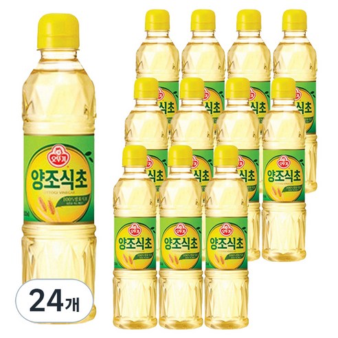 오뚜기 양조식초, 500ml, 24개