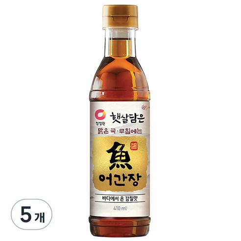 햇살담은 어간장, 5개, 410ml