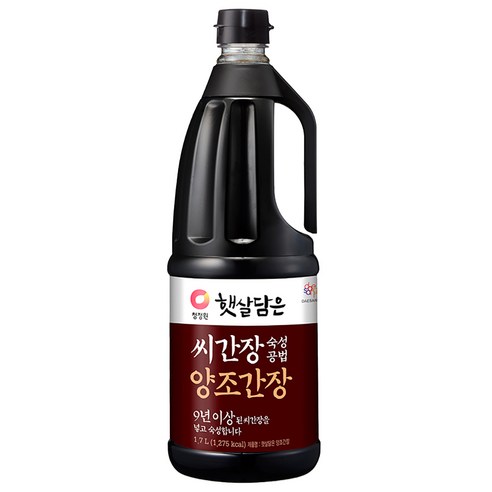 햇살담은 씨간장 숙성공법 양조간장, 1.7L, 1개