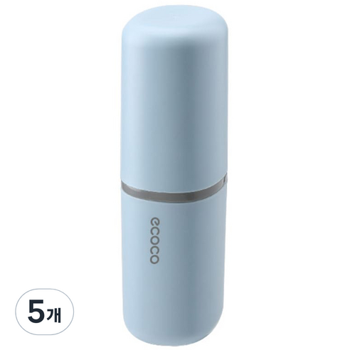 라이프토템 칫솔 치약 케이스 블루, 5개