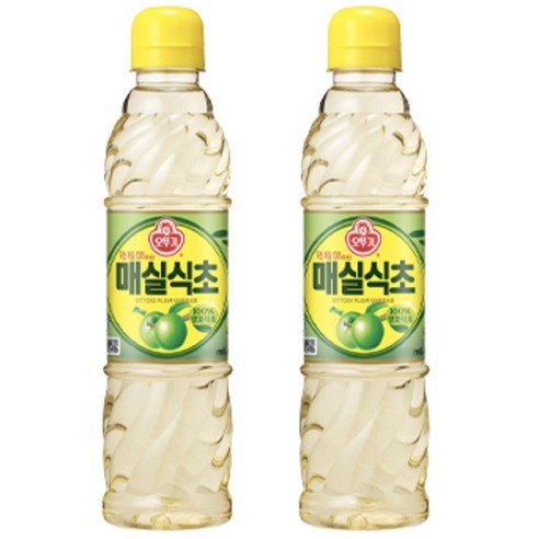 오뚜기 매실식초 500ml, 4개