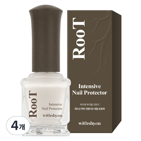 위드샨 루트 인텐시브 네일 보호제, 15ml, 4개