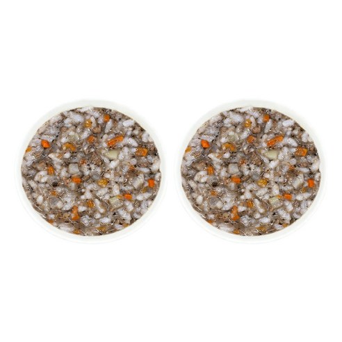 짱죽 실온 이유식 후기 진밥, 혼합맛(블루베리/한우), 160g, 2개