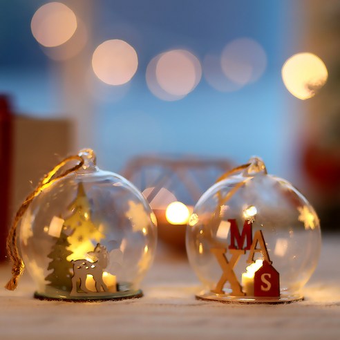 歡樂村 聖誕節 聖誕裝飾品 聖誕樹裝飾品 聖誕飾品 聖誕飾品 LED球 LED飾品
