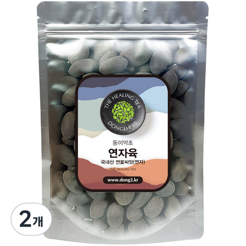 동이약초 연자육, 250g, 2개