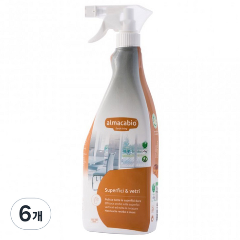 알마카비오 레몬향 다목적세정제, 750ml, 6개