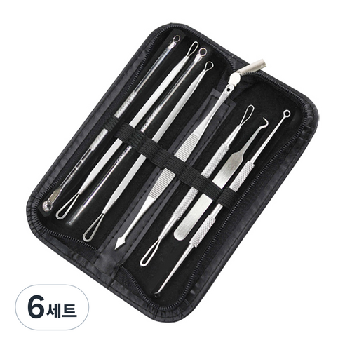 라무어 피지제거 8종세트, 혼합 색상, 6세트