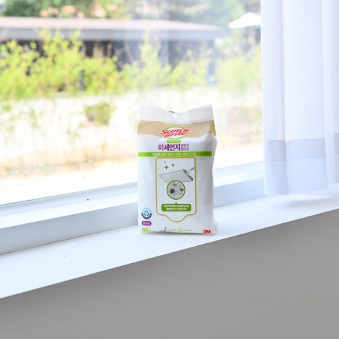 깨끗한 환경을 위한 필수 아이템 - 3M 베이직 정전기 청소포