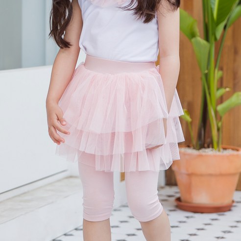 유라비 여아용 헤르반 레이스 레깅스