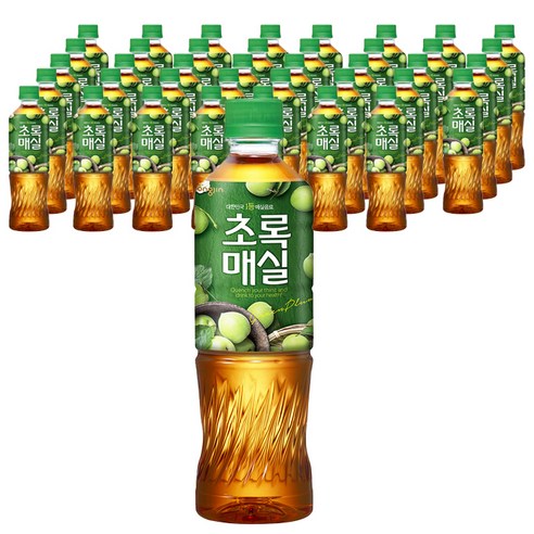 웅진 초록매실, 500ml, 40개