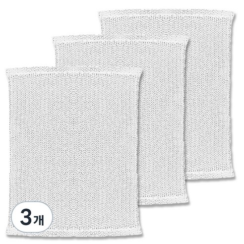 청소해결사 거품이 잘나는 은사수세미 대형, 3개, 3개입