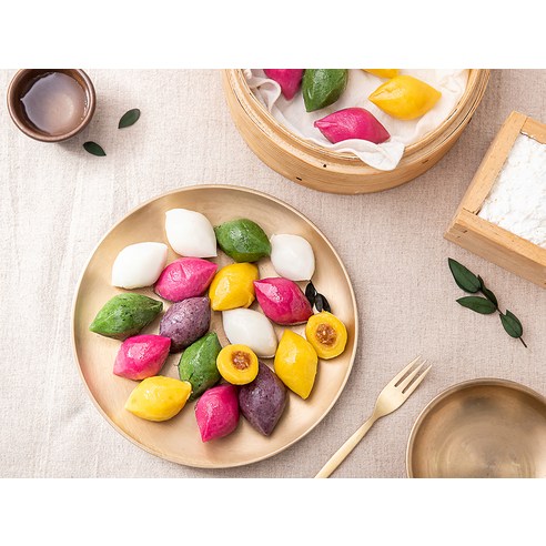 알록달록한 아름다움, 오색송편의 매력