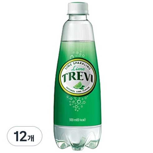 트레비 라임 탄산음료, 12개, 500ml