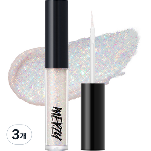 머지 윈디 팝 아이글리터, PE2 팝핑 캔디, 3개