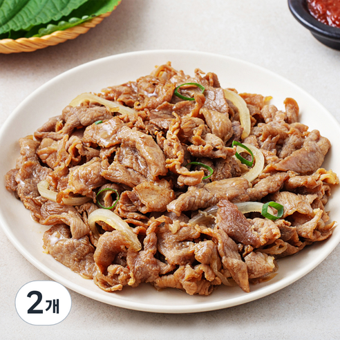 한돈 양념 불고기, 1kg, 2개