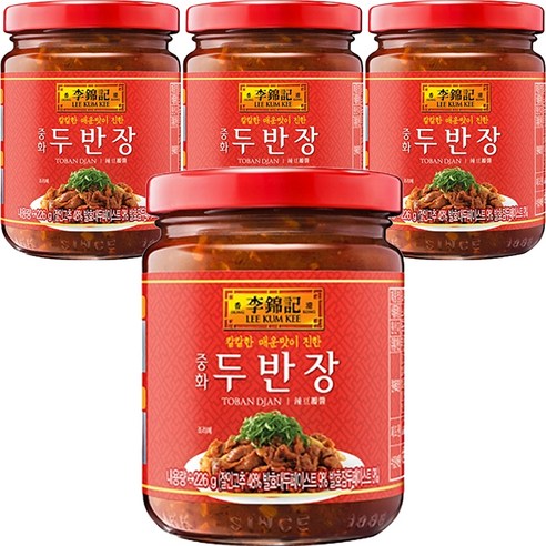 이금기 중화 두반장, 226g, 4개