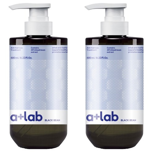 에이플러스랩 블랙빈 트리트먼트, 480ml, 2개