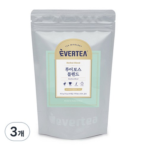 에버티 루이보스 블렌드 삼각티백, 1.9g, 24개입, 3개