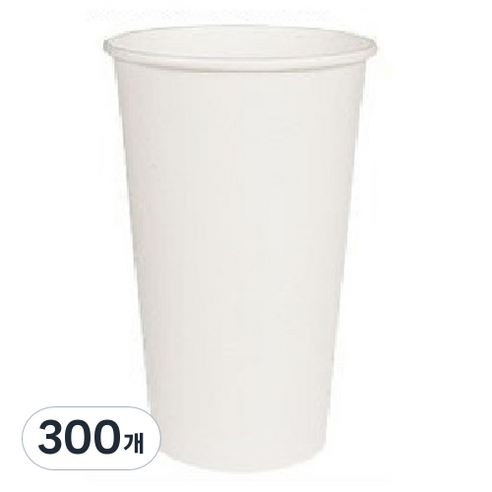 예담 무지 종이컵 470ml, 1개입, 300개