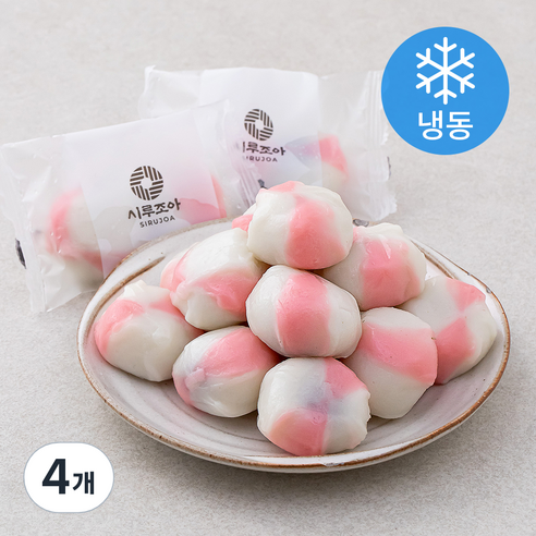 시루조아 굳지않는 캔디떡 (냉동), 1kg, 4개