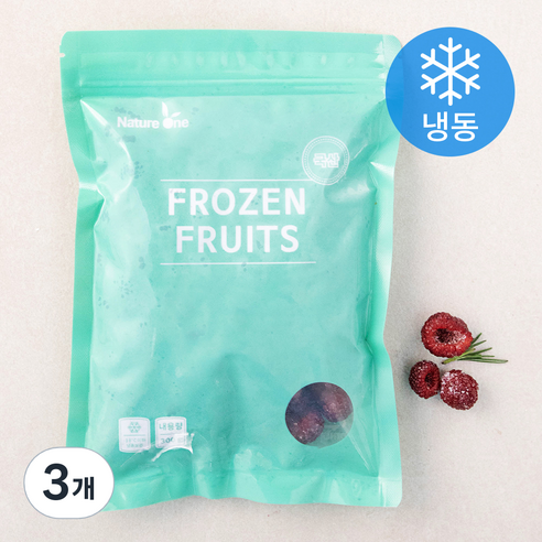 국산 산딸기 (냉동), 300g, 3개