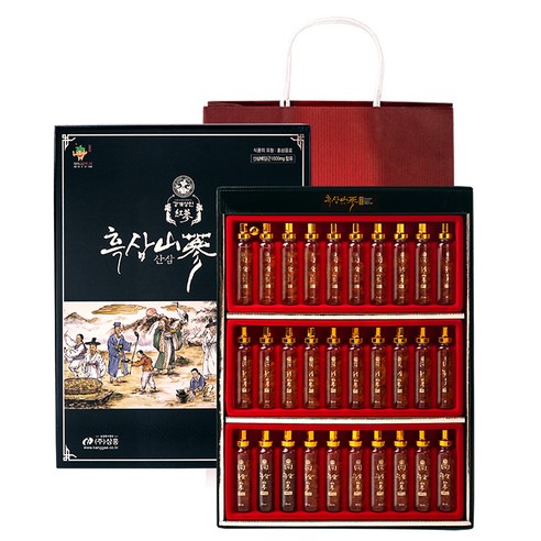 강개상인 흑삼산삼배양근, 600ml, 1개