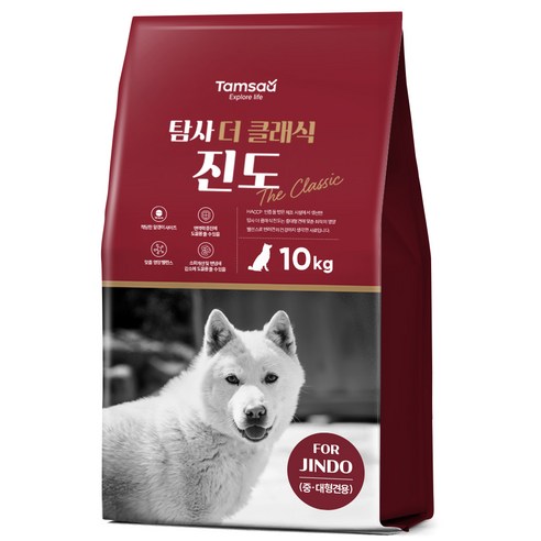 탐사 클래식 진도 사료, 10kg, 2개