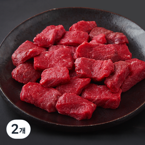 곰곰 국내산 소고기 양지 세절 국거리용 (냉장), 300g, 2개