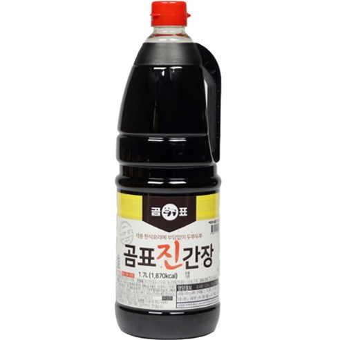 곰표 진간장, 1.7L, 1개