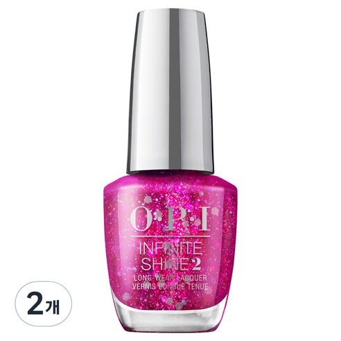 오피아이 인피니트샤인 매니큐어 HRP30, I Pink Its Snowing, 15ml, 2개