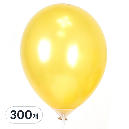 파티쇼 고급 펄 장식풍선 15cm, 골드, 300개